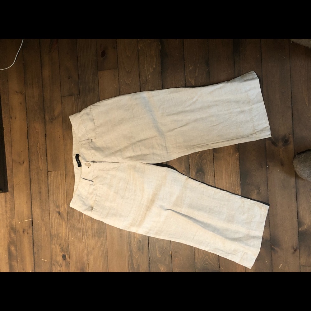 Linen Capri